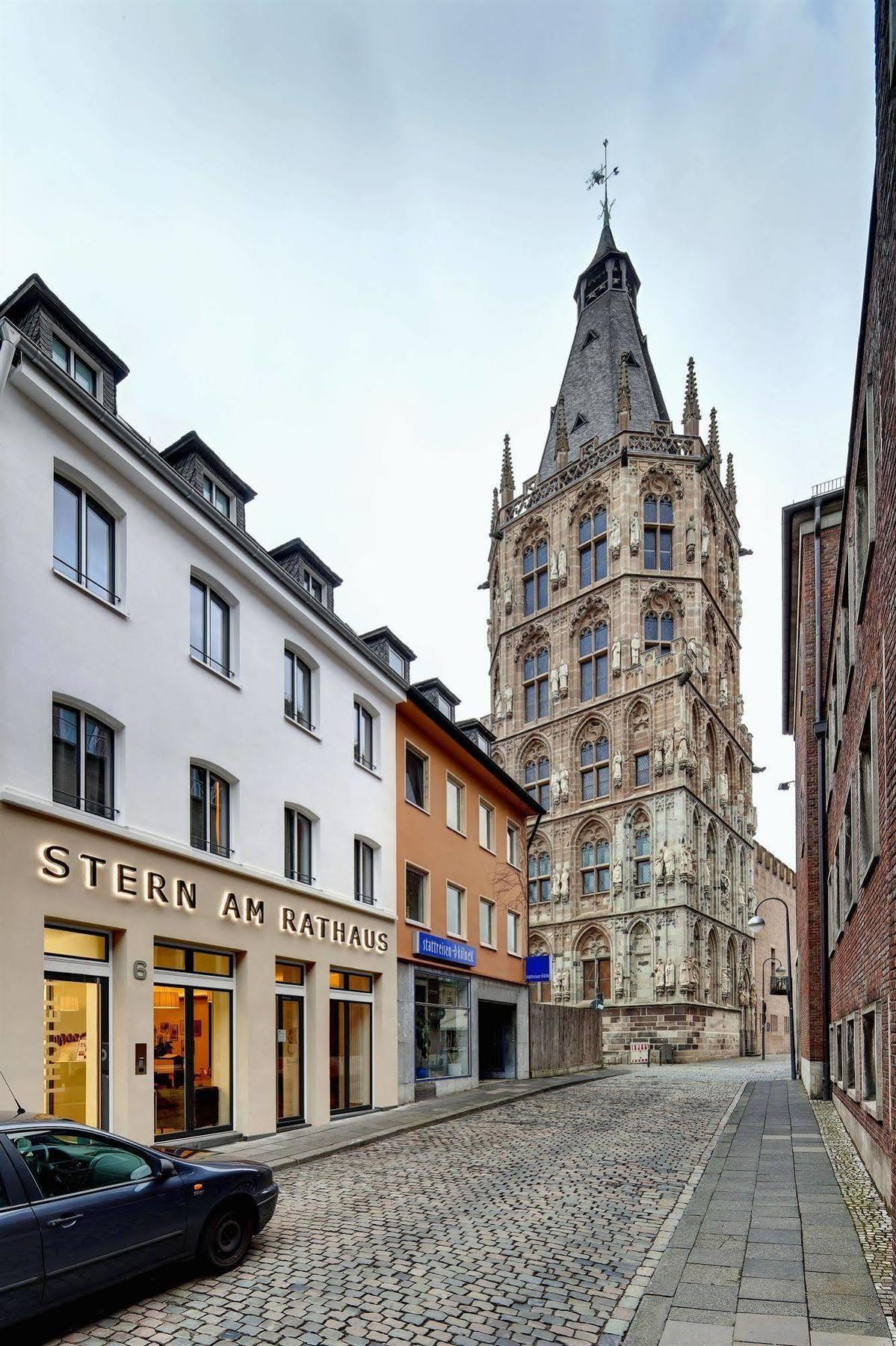 Stern Am Rathaus Hotell Köln Exteriör bild